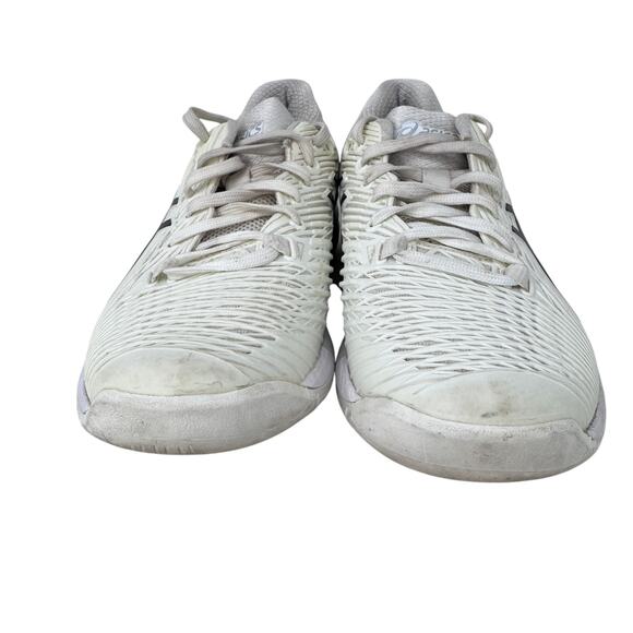 Asics Solution Speed FF 2 Tennis Pickleball Womens Size 8 White Lace Up 1042A136 - Picture 4 of 10